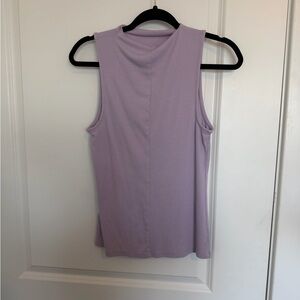 a new day Lavender Muscle Tee